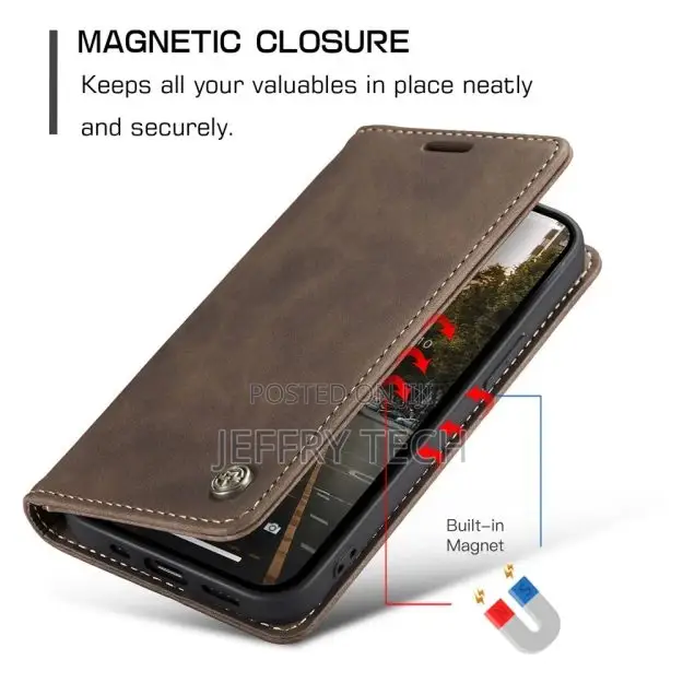 Caseme iPhone 15 PLUS Vintage Case - Coffee