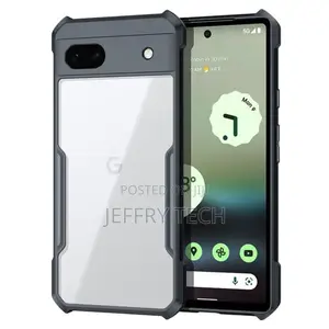 Shockproof Hybrid Cover for Google Pixel 6A - Black