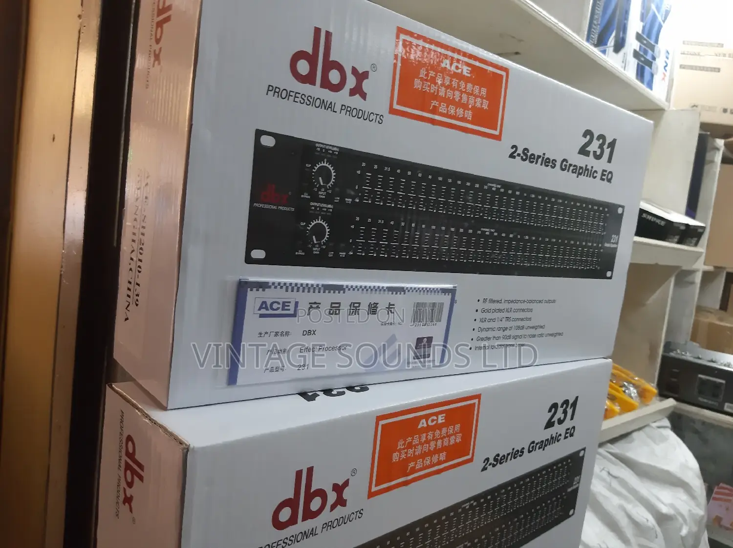 Dbx Equalizer
