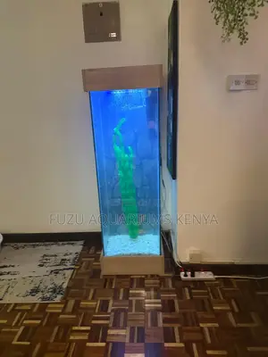 Aquarium Tower With Lid and Stand