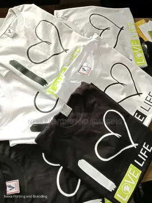 Custom Printed Round Neck Tshirt