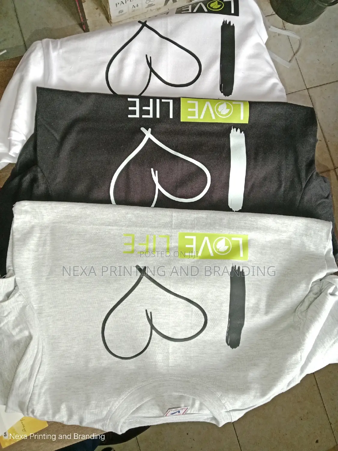 Heavy Cotton Round Neck TSHIRTS Printing