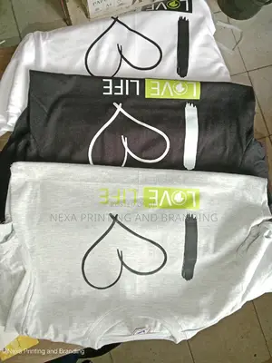 Heavy Cotton Round Neck TSHIRTS Printing