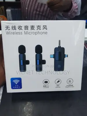 Lightning, Usb-C, 3.5mm Jack Wireless Lavalier Microphone