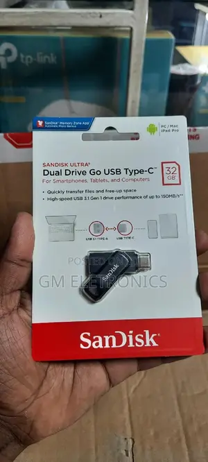 32gb Sandisk Dual Drive Usb 3.1/ Type-C Flash Drive