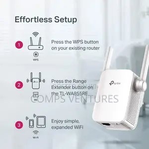 Tp-Link TL-WA855RE Range Extender Repeater With Antennae