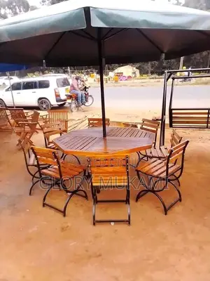 Garden Set With Umbrella