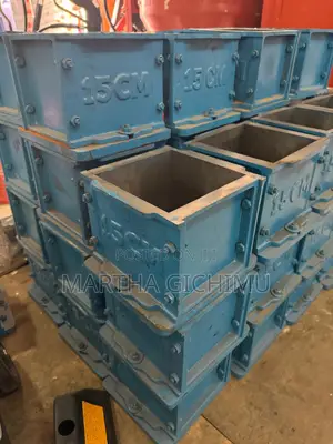 Cast Iron Cube Moulds
