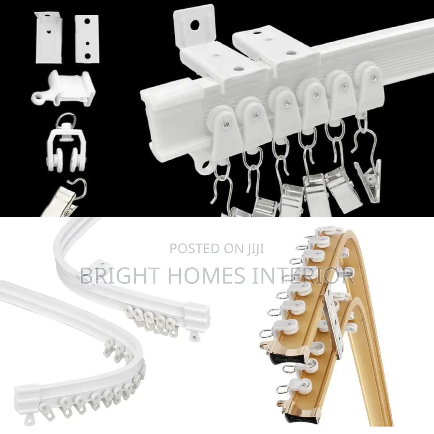 Bendable Curtain Rails Hospital Rails Mosquito Net Rails