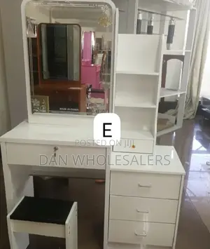 Classy Dressing Table With Sliding Mirror