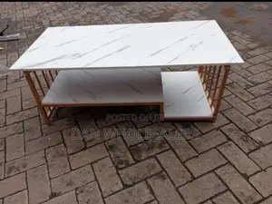 Marble Top Pattern Coffee Table- Well Designed