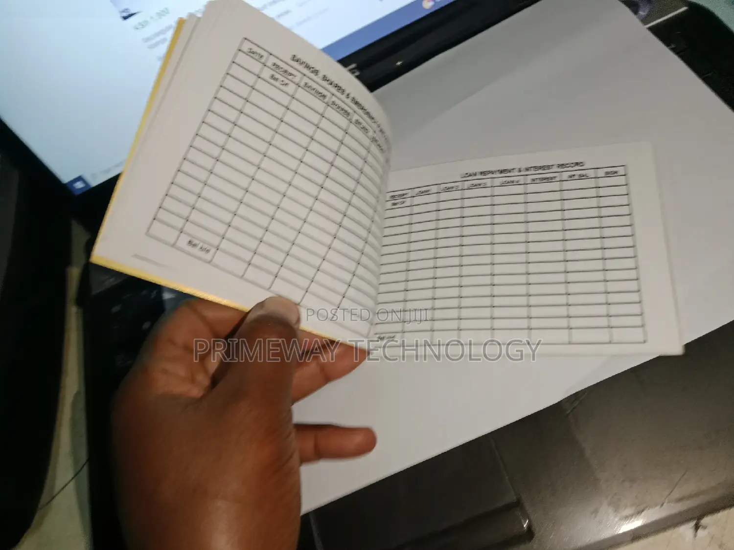 Savings Book Printing