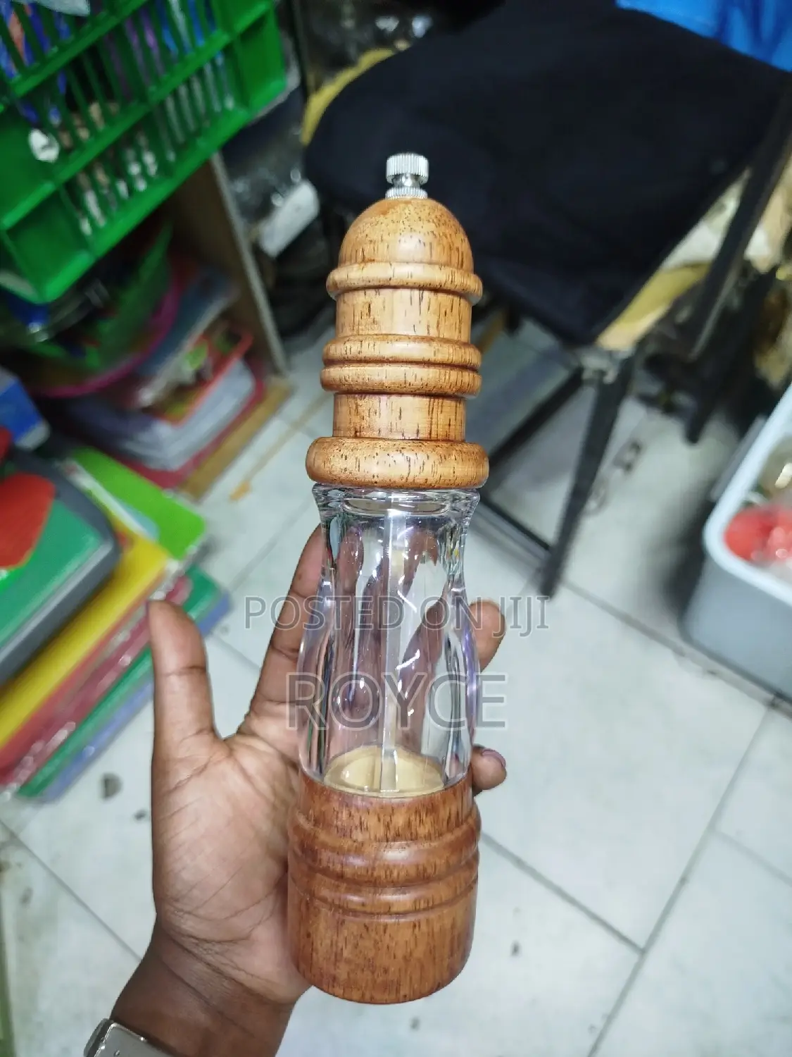 Salt Pepper Grinder Set- (23cm)