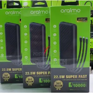 Oraimo OPB-P7101 22.5W 10000mah Fast Charging Power Bank