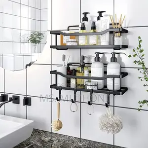 2pcs Shower Caddy Shelf/Bathroom Organizer