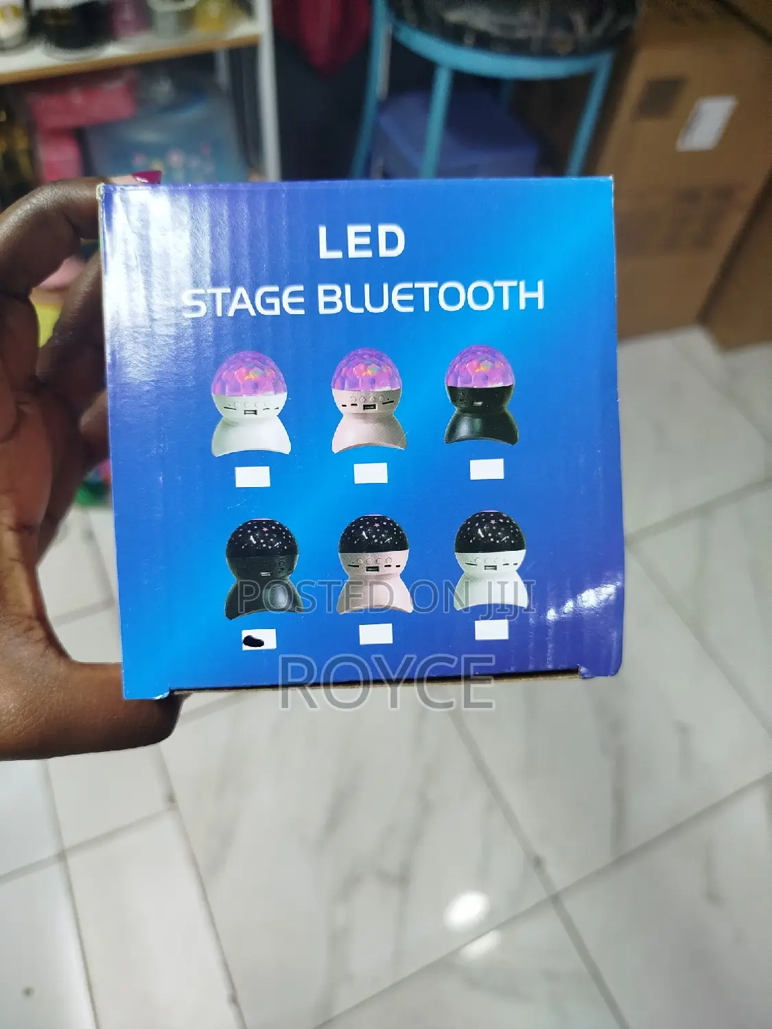 LED Bluetooth Music Projector
