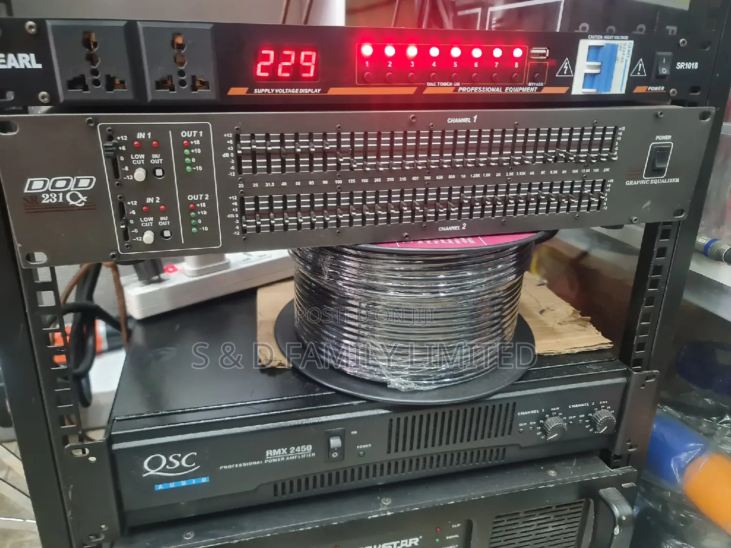 DOD SR231 Graphic Equalizer