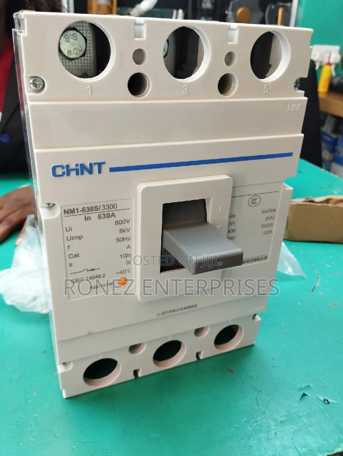 McCb 630 Amps 3 Pole
