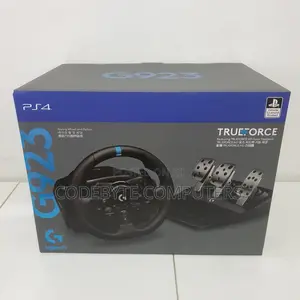 Logitech G923 TRUEFORCE Sim Racing Wheel Pedals - New