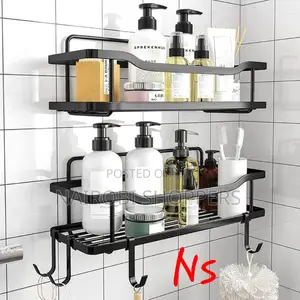 2 Pieces Quality Shower Caddy =No Drilling