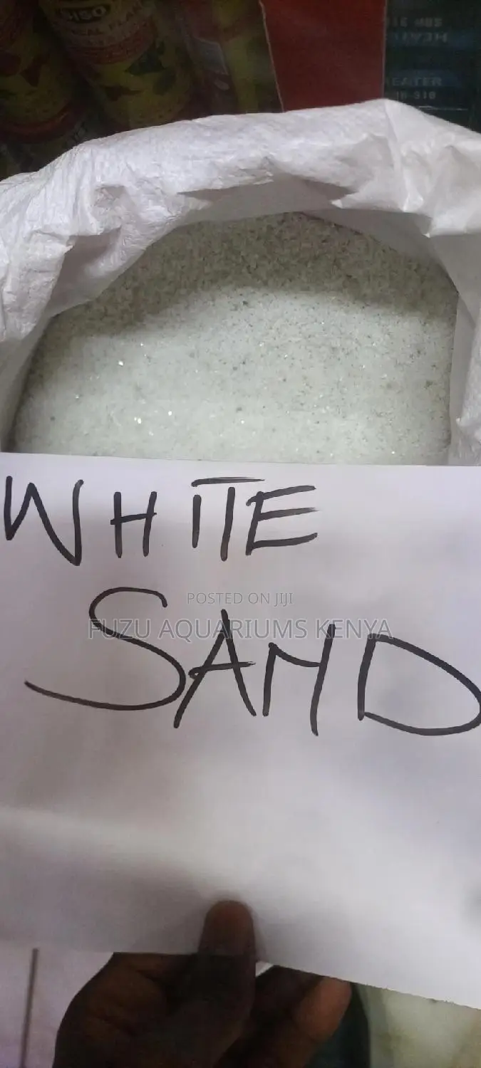Aquarium White Marble Sand