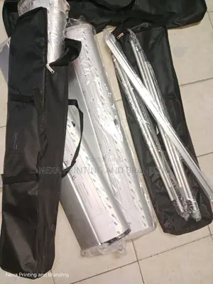 Full Aluminium Broadbase Banner Stands