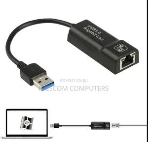 USB 3.0 To Lan Adapter Windows Mac Compatible
