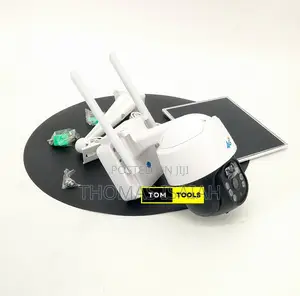 Wireless 4g Sim Card Solar Security Camera With 360° Ptz, Mo
