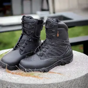 Black Delta Boots >Delta Unisex Tactical Military Boots
