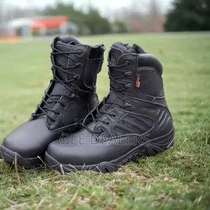 Delta Black Tactical/Combat Military Boots/Hiking Boots