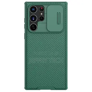NILLKIN Samsung Galaxy S22 Ultra Case Camshield Pro Green