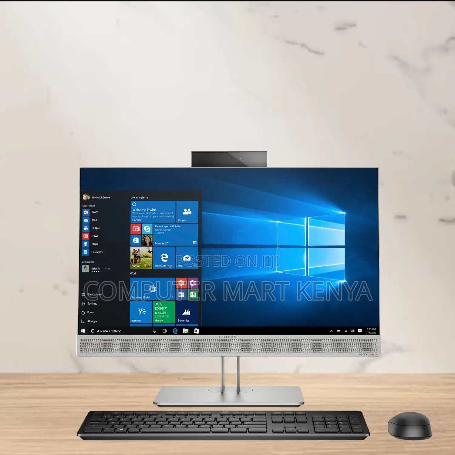 Desktop Computer HP EliteOne 800 16GB Intel Core I7 SSD 512GB