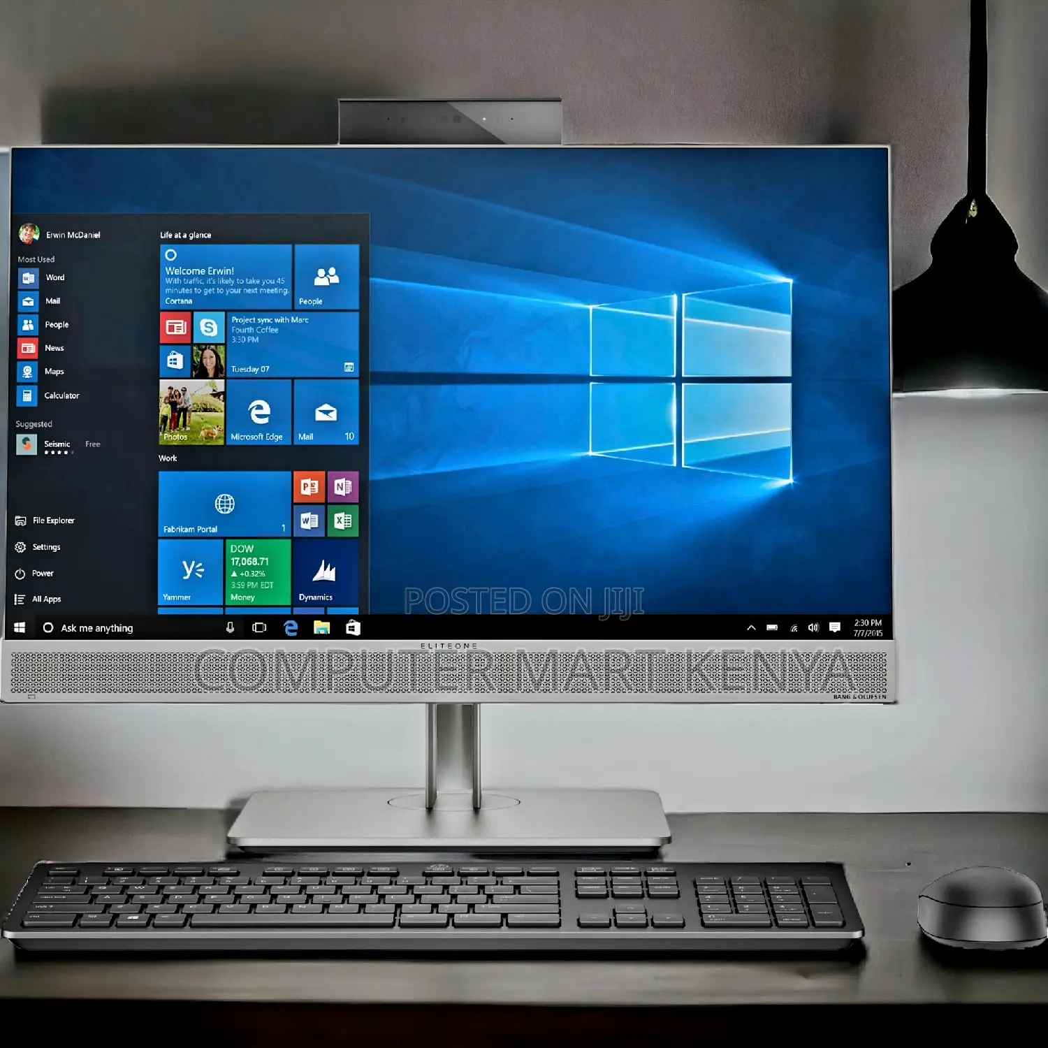 Desktop Computer HP EliteOne 800 16GB Intel Core I7 SSD 512GB