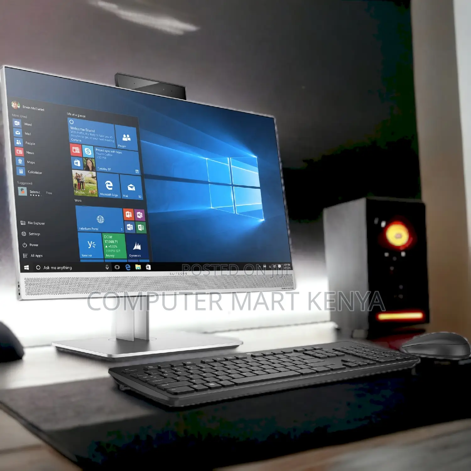 Desktop Computer HP EliteOne 800 8GB Intel Core I7 SSD 256GB