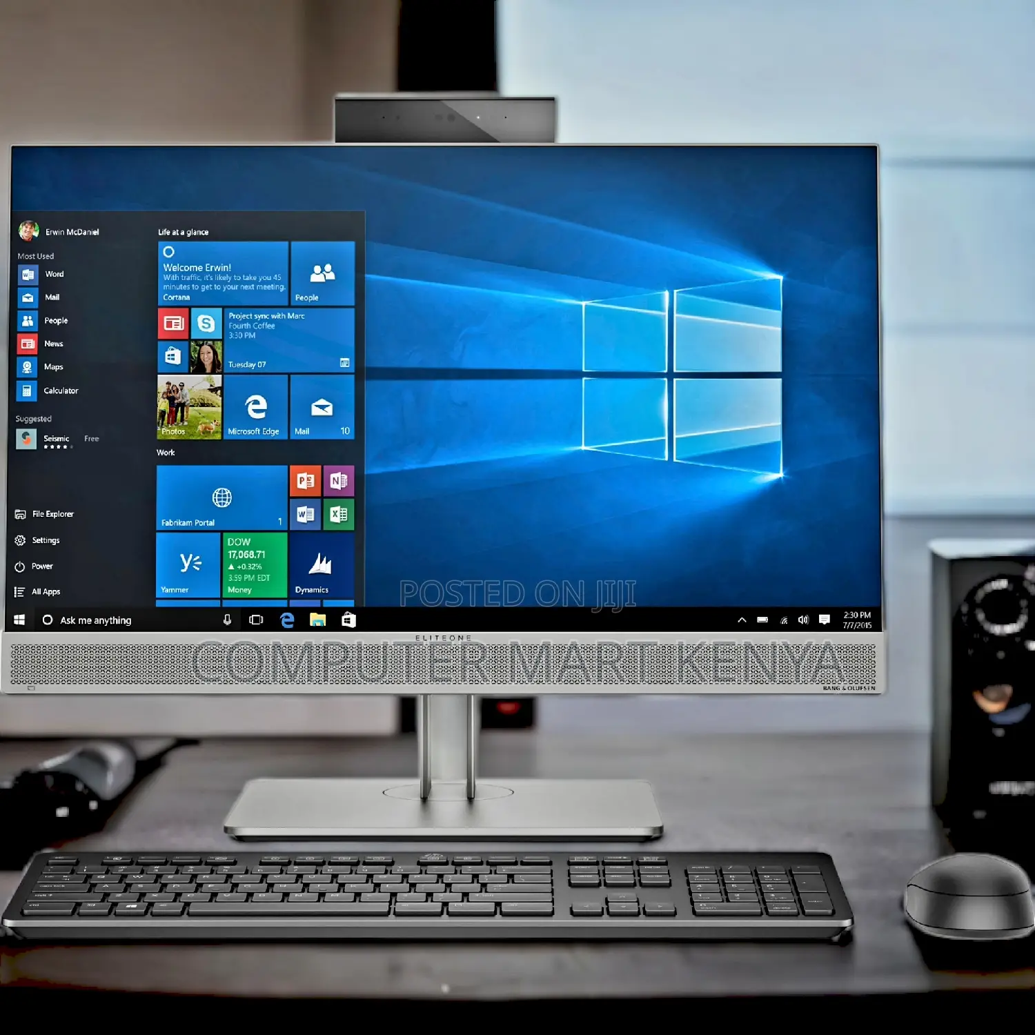 Desktop Computer HP EliteOne 800 8GB Intel Core I7 SSD 256GB