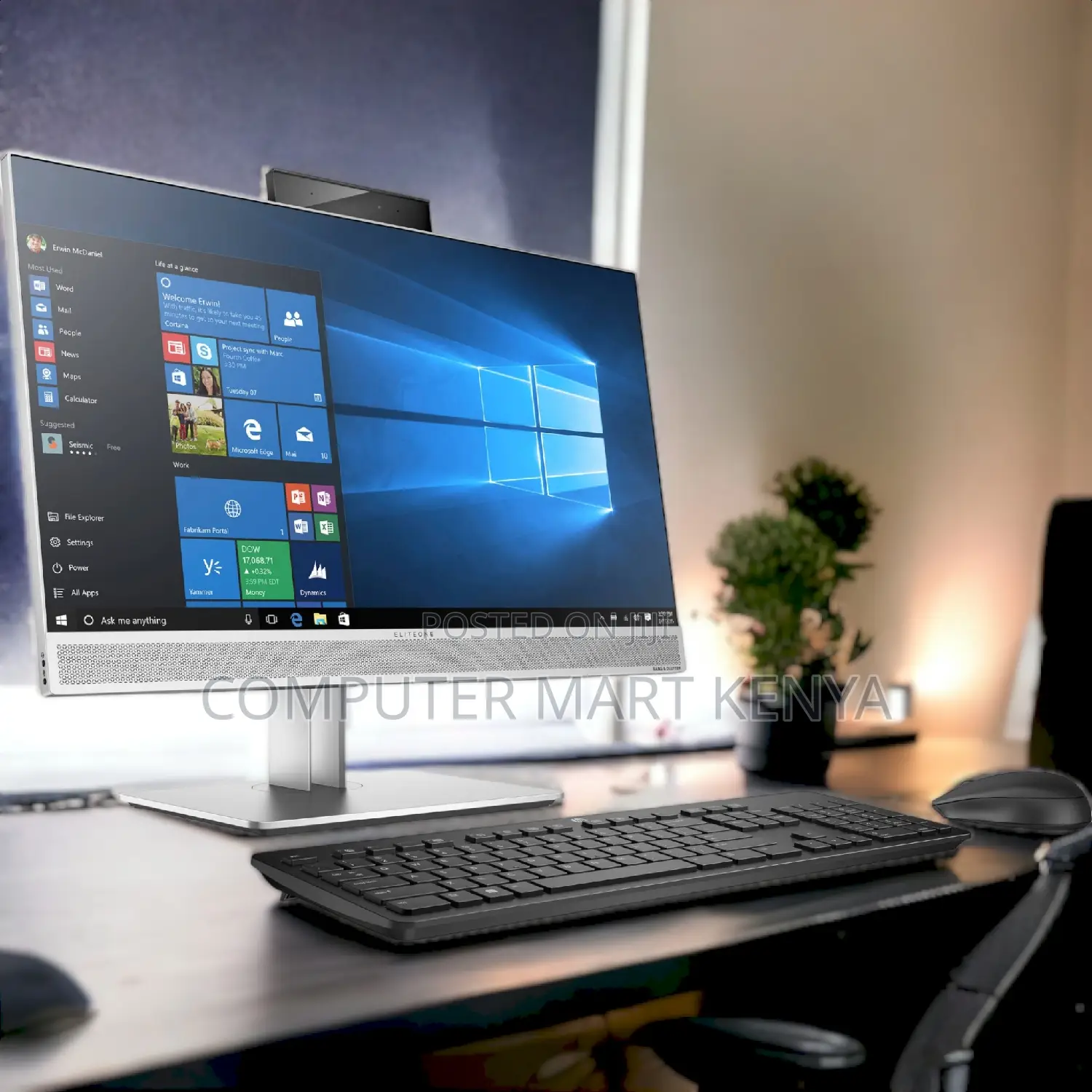 New Desktop Computer HP EliteOne 800 8GB Intel Core I5 SSD 256GB