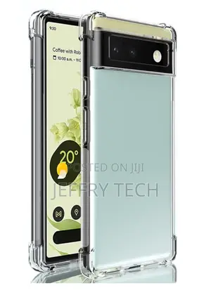Clear Hard TPU Bumper Case for Google Pixel 6 Pro With Shock