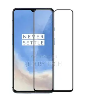 Tempered Glass Screen Protector for Oneplus 7T With Edge To