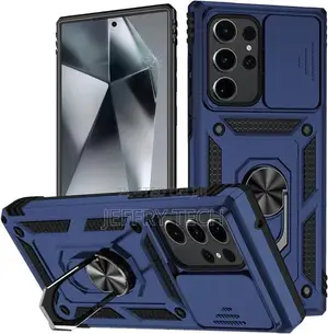 Ring Case for Samsung Galaxy S24 Ultra 5G, Military Grade Pr