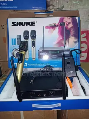 Rechargeable Shure Wireless Microphone