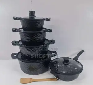 *_Bosch 11pc Cookware With Silicone Lid Covers