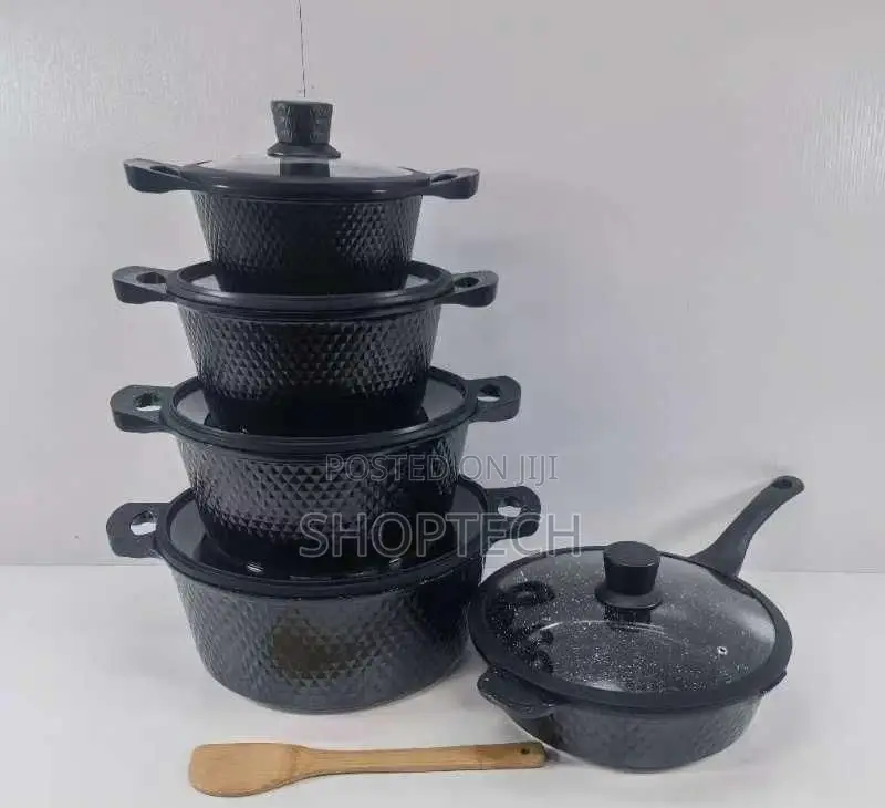 *_Bosch 11pc Cookware With Silicone Lid Covers