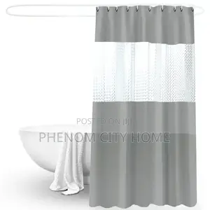 Waterproof Shower Curtains With Hooks