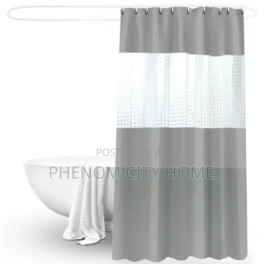 Waterproof Shower Curtains With Hooks