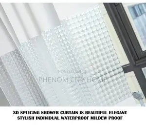 Waterproof Shower Curtains With Hooks