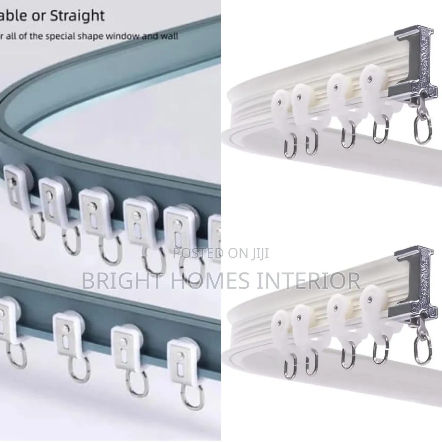 Bendable Curtain Rails Hospital Rails Mosquito Net Rails
