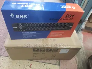 BNK 231 2 Way 31 Band Width Equalizer
