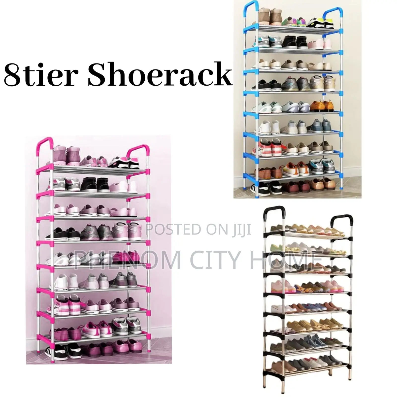 8 Tier Multifunctional Shoe Rack