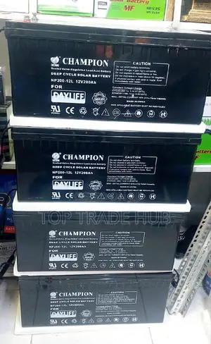 Champion Deep Cycle Solar Batteries 200AH
