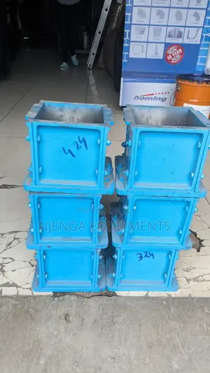 Cast Iron Concrete Test Cube Moulds